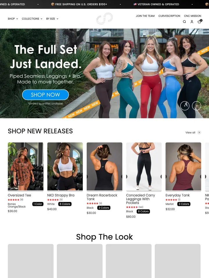 Curves N Combatboots home page