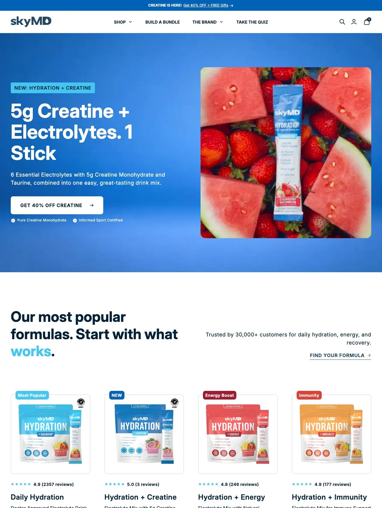SkyMD home page